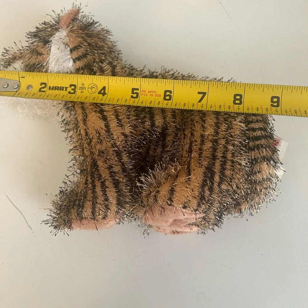 Webkinz GANZ Striped Tiger Soft‎ Plush Brown Black